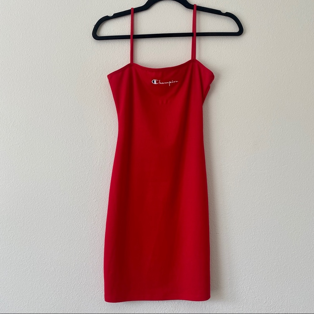 Y2K 💋 Champion Spaghetti Dress NWOT